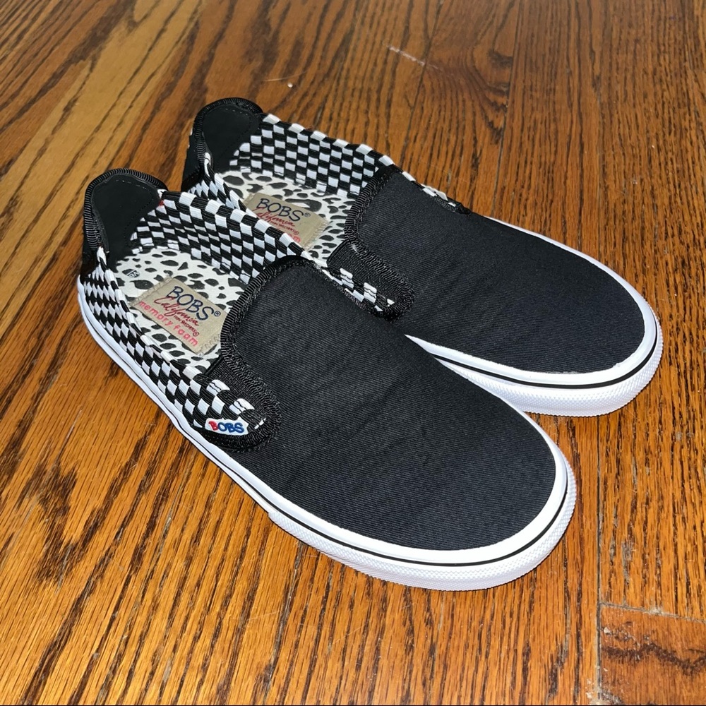 Bobs from Sketchers Memory Foam Slip-on Shoes
